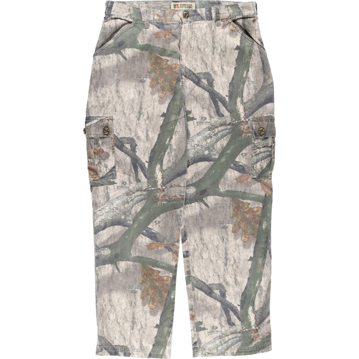 Russell Outdoor Camouflage Pattern Real Tree Camo Cargo Pants Men's W36 equivalent / eaa506026