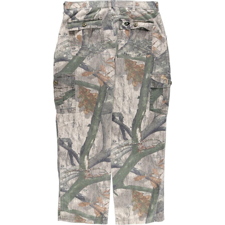 Russell Outdoor Camouflage Pattern Real Tree Camo Cargo Pants Men's W36 equivalent / eaa506026