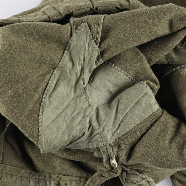 1960'S German military genuine wool cargo pants for men, W30 equivalent, vintage / eaa506030