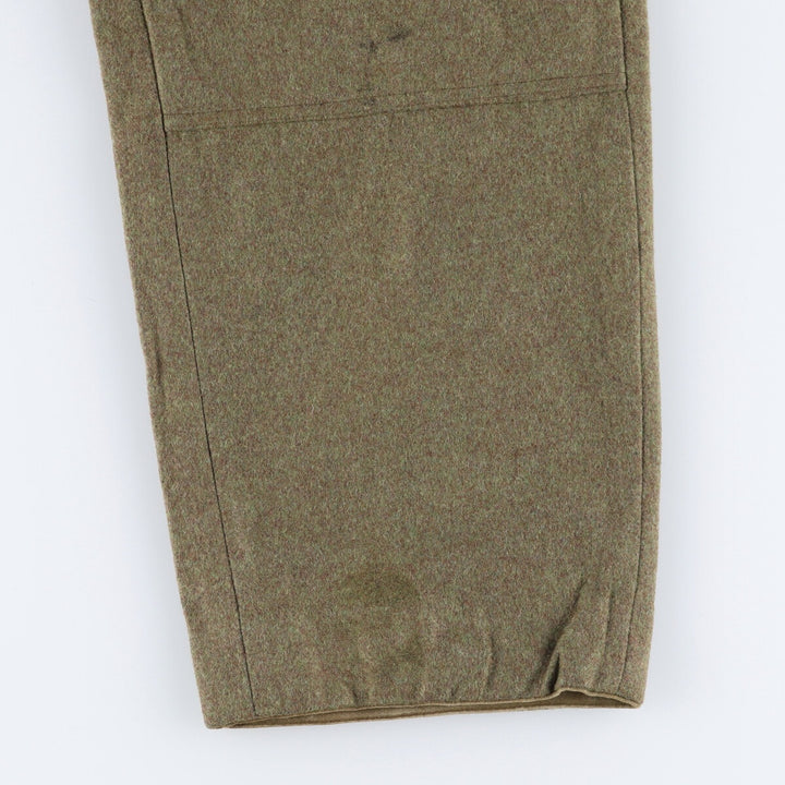 1960'S German military double knee military wool cargo pants 172-78-78 men's w33 equivalent vintage /eaa506034