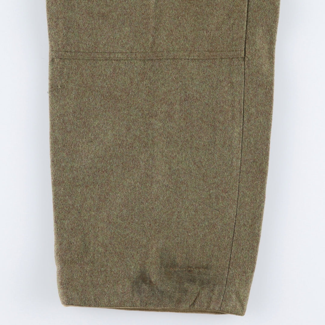 1960'S German military double knee military wool cargo pants 172-78-78 men's w33 equivalent vintage /eaa506034