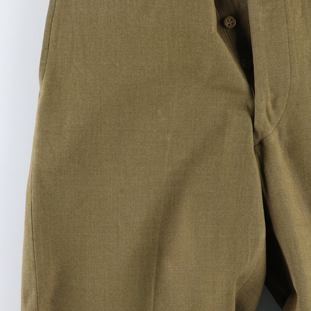 1940'S US military genuine military wool pants trousers made in USA WAIST 31 INSEAM 31 men's w31 equivalent vintage /eaa506039