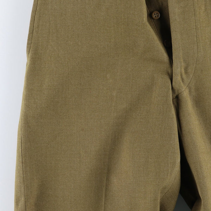 1940'S US military genuine military wool pants trousers made in USA WAIST 31 INSEAM 31 men's w31 equivalent vintage /eaa506039