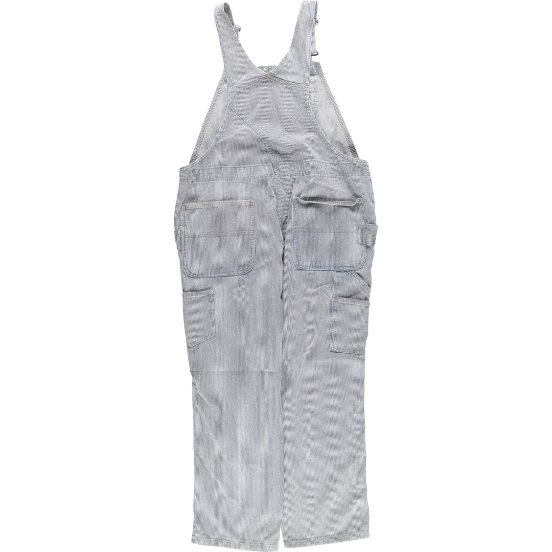 Carhartt Hickory Stripe Double Knee Denim Overalls for Men, W37 equivalent / eaa506082