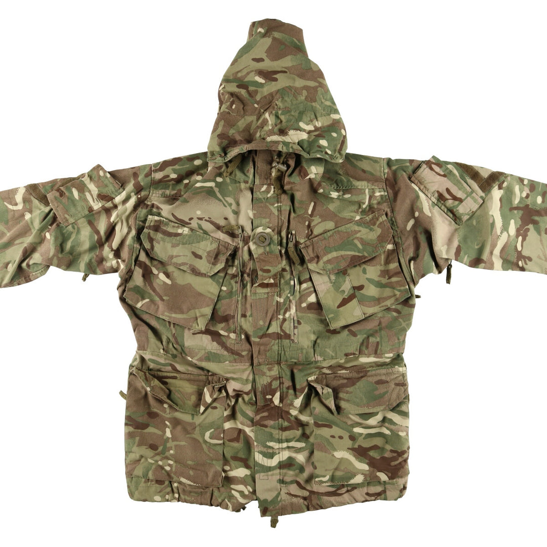 Genuine British military smock, camouflage pattern MTP camo, military combat jacket, 160/88, equivalent to men's S /eaa506135