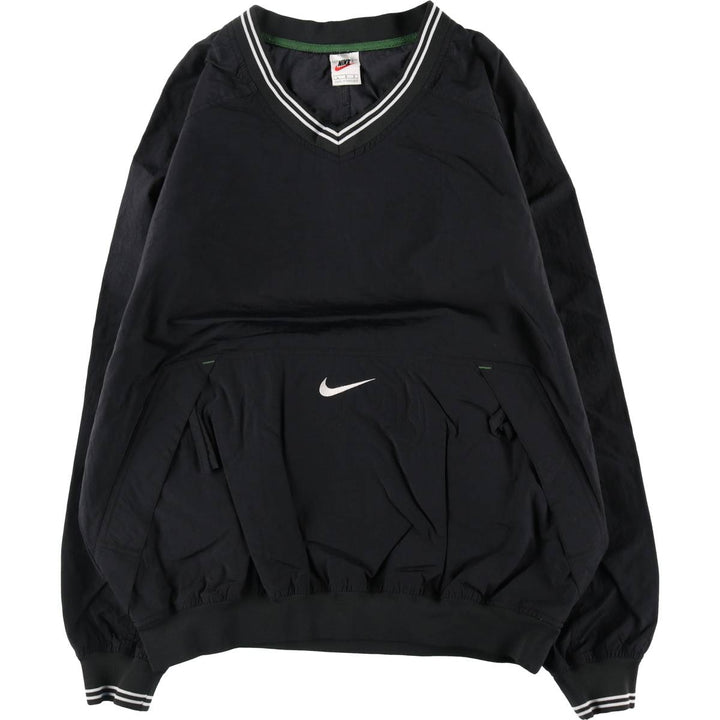 90'S Nike V-neck nylon pullover, men's size L, vintage / eaa506151