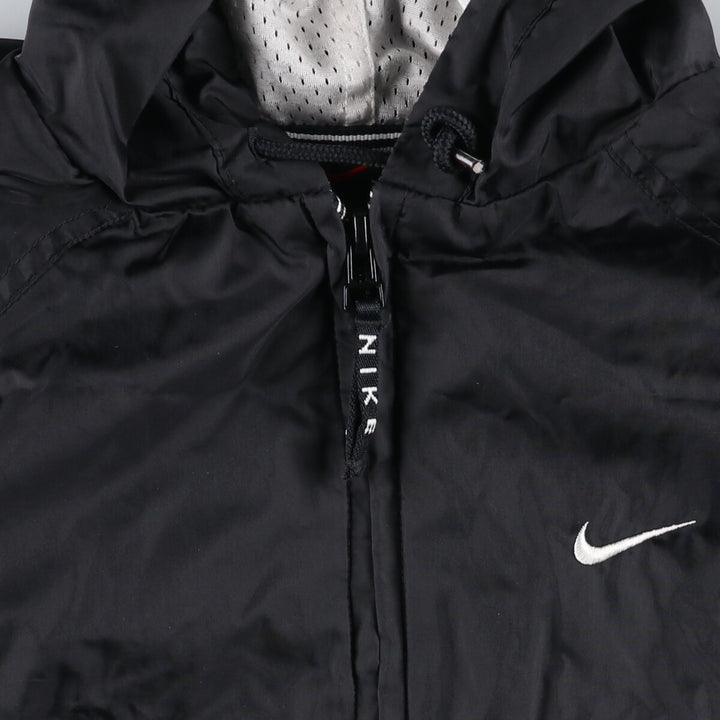 00'S Nike NIKE Half Zip Nylon Pullover Hoodie Men's L size / eaa506168