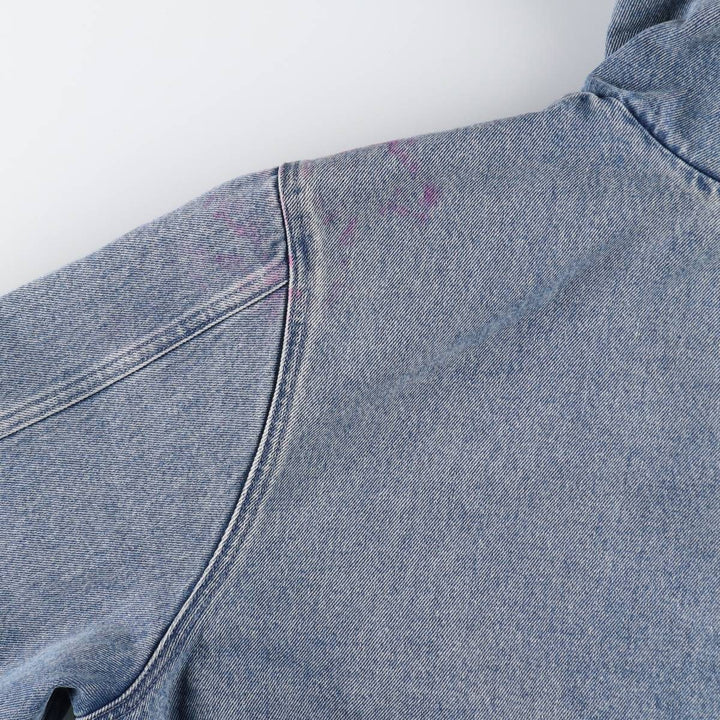 Levi's Padded Denim Parka, Men's Size L unclear blue type Vintage Second Hand