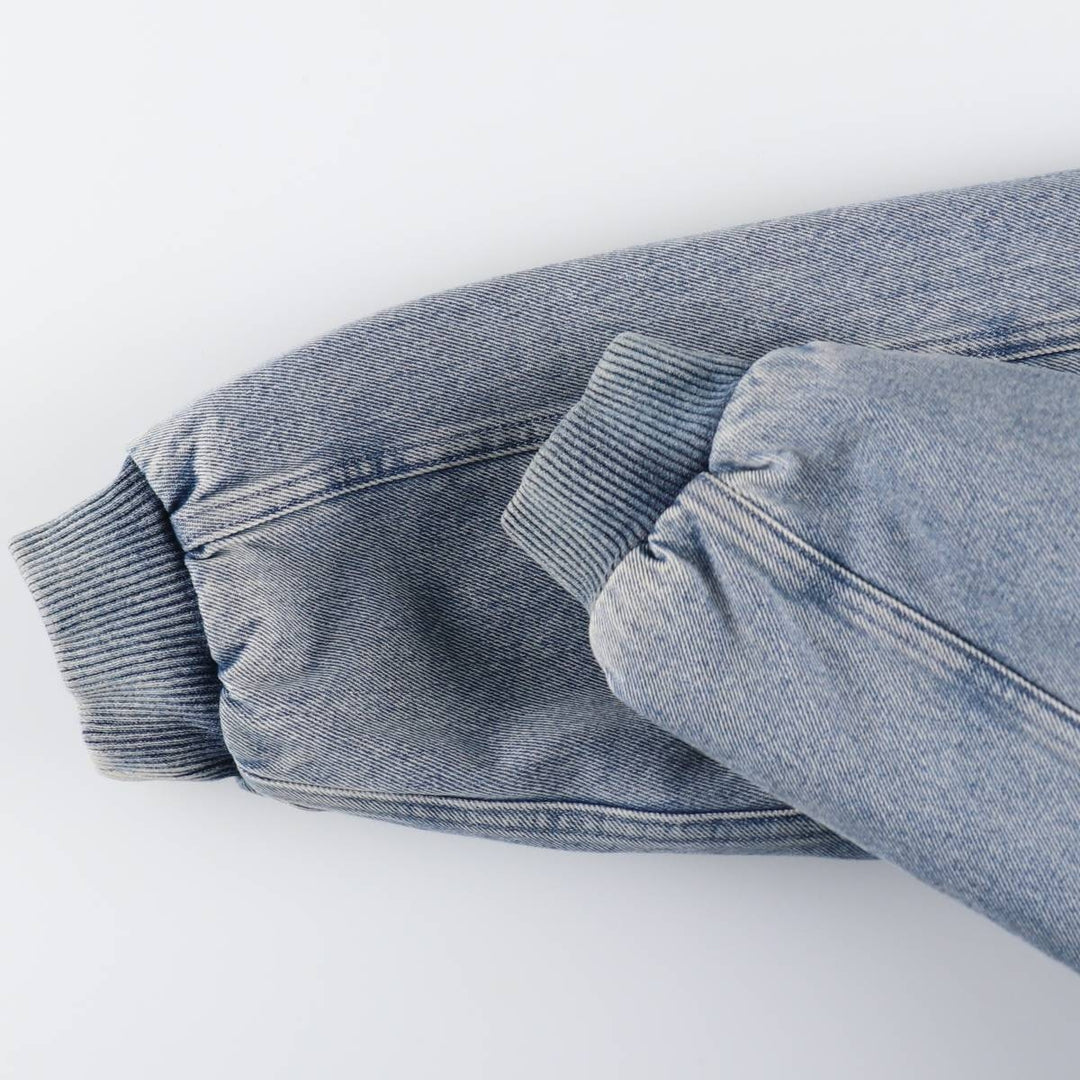 Levi's Padded Denim Parka, Men's Size L unclear blue type Vintage Second Hand