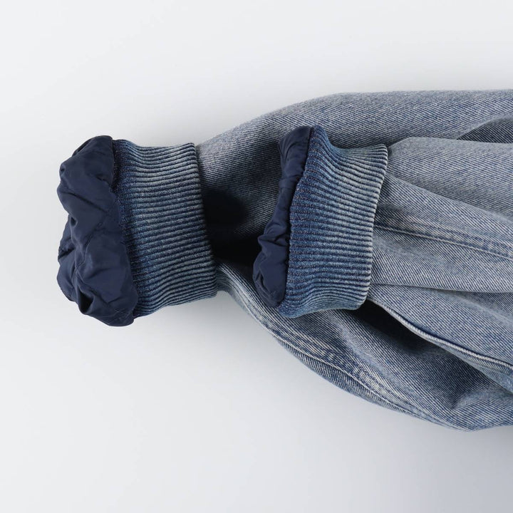 Levi's Padded Denim Parka, Men's Size L unclear blue type Vintage Second Hand