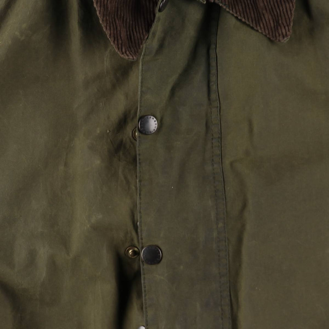 80s-90'S Barbour BEAUFORT Beaufort Old 3 Warrant Oiled Hunting Jacket Made in England Men's L size /eaa506201