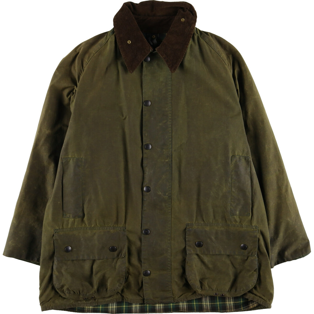 Barbour BEAUFORT Beaufort 3 Warrant Oiled Hunting Jacket Made in England C46 Men's XL equivalent /eaa506202