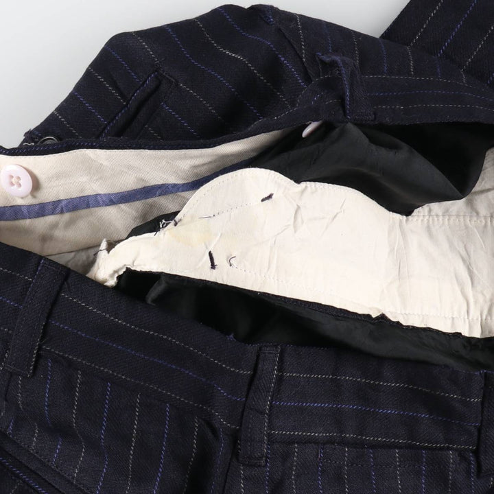 90s~00'S Tommy Hilfiger Stripe Pattern Wool Pants Slacks Men's W34 Vintage /eaa506223