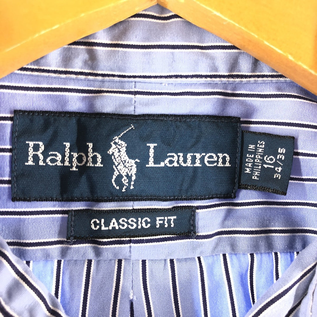 Ralph Lauren Classic Fit Long Sleeve Button Down Striped Shirt Men's XL / eaa506300