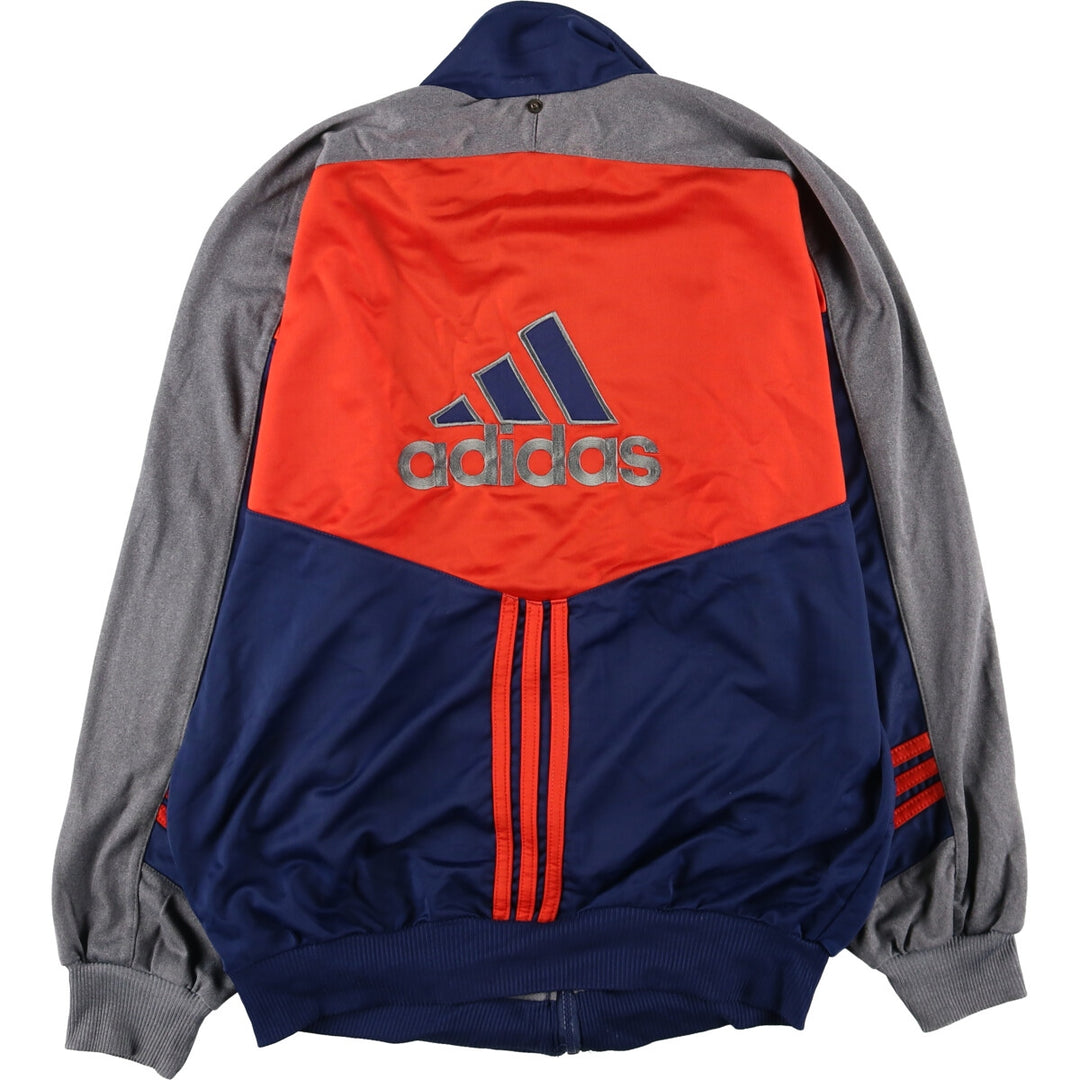 90'S Adidas Back Logo Jersey Track Jacket Men's M Size Vintage / eaa506373