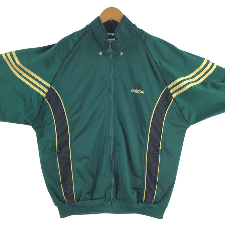 90'S Adidas Jersey Track Jacket Men's L Size Vintage / eaa506376