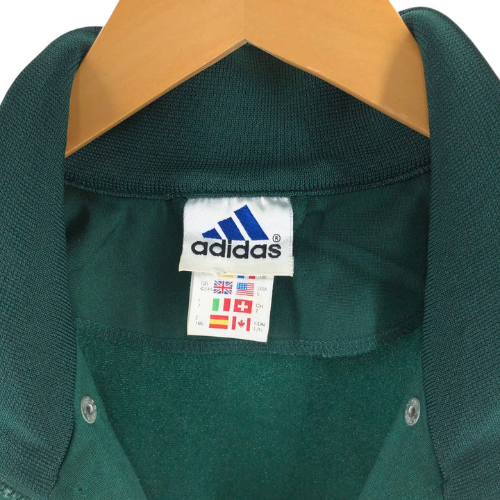 90'S Adidas Jersey Track Jacket Men's L Size Vintage / eaa506376