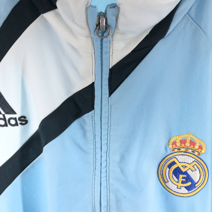 00'S adidas LA LIGA REAL MADRID Real Madrid jersey track jacket men's size L / eaa506380