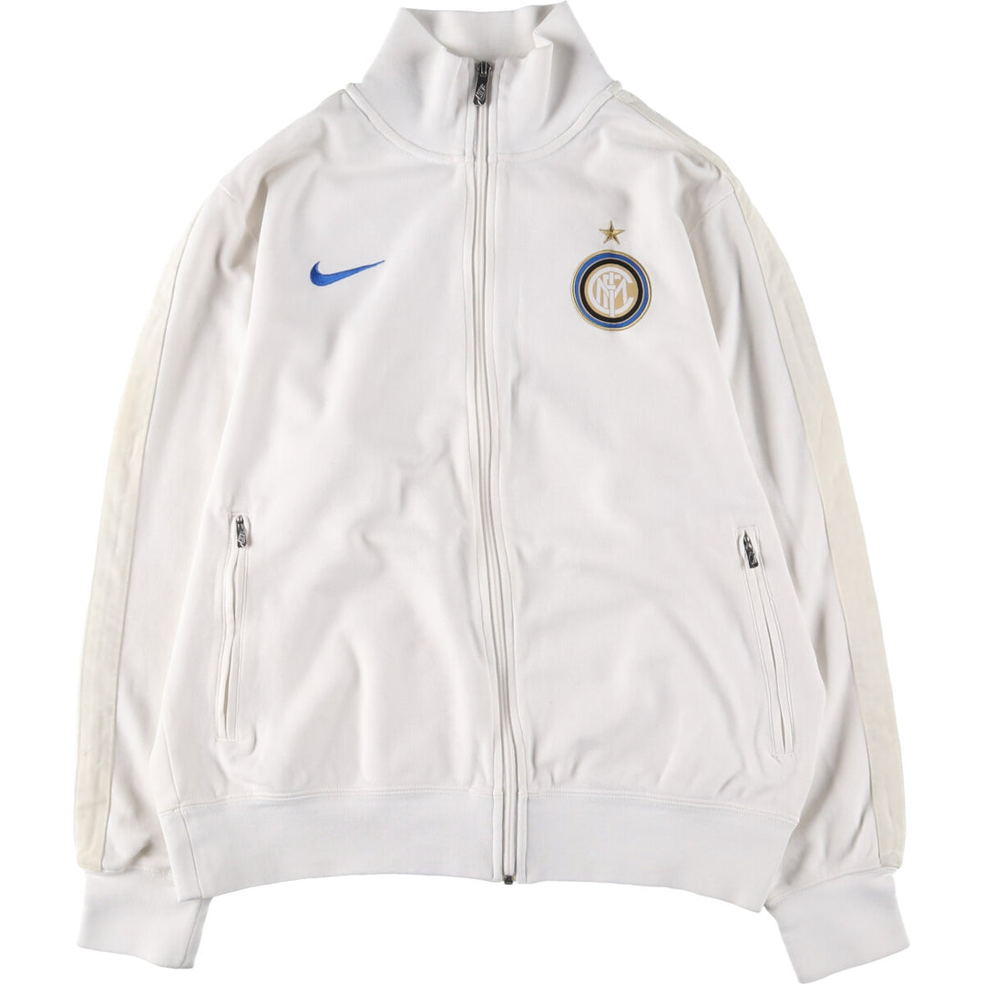 Nike Serie A/B FC Inter Nazionale Milano back print jersey track jacket men's size L /eaa506385