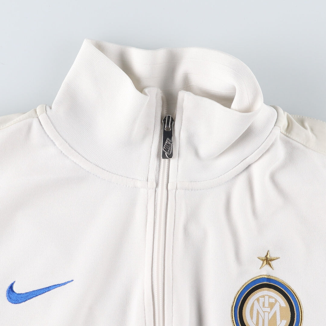 Nike Serie A/B FC Inter Nazionale Milano back print jersey track jacket men's size L /eaa506385