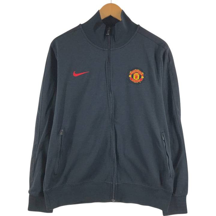 Nike Premier League Manchester United back print jersey track jacket men's size L / eaa506386