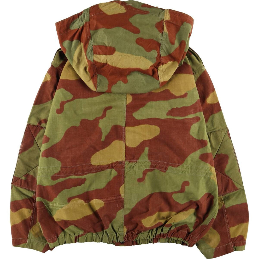 Italian Army Camouflage Pattern San Marco Camo Hooded Military Combat Jacket Men's Size L /eaa506405