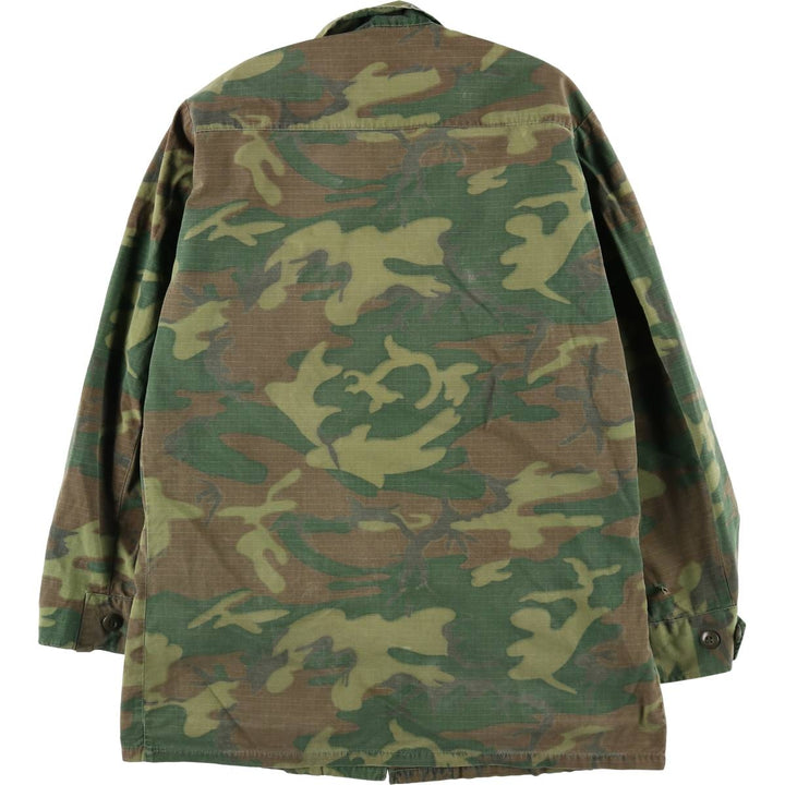 Genuine US military Jungle Fatigue 5th Camouflage Pattern Military Combat Jacket Made in USA SMALL-REGULAR Men's S equivalent /eaa506406