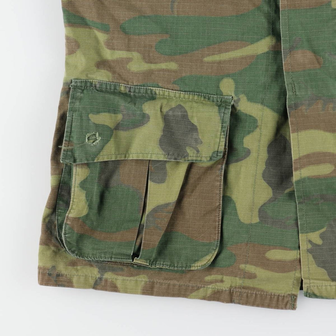 Genuine US military Jungle Fatigue 5th Camouflage Pattern Military Combat Jacket Made in USA SMALL-REGULAR Men's S equivalent /eaa506406