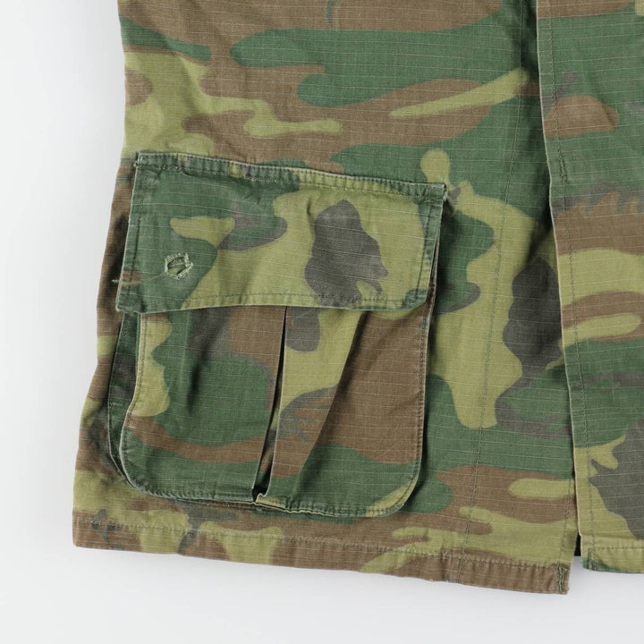 Genuine US military Jungle Fatigue 5th Camouflage Pattern Military Combat Jacket Made in USA SMALL-REGULAR Men's S equivalent /eaa506406