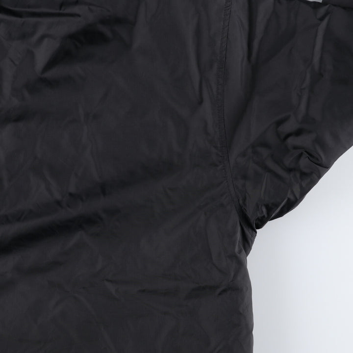 90'S Nike reversible half-zip puffer jacket, men's size small, vintage polyester black type Vintage Second Hand