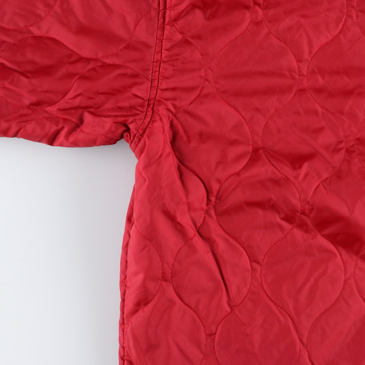 90'S Nike reversible half-zip puffer jacket, men's size small, vintage polyester black type Vintage Second Hand