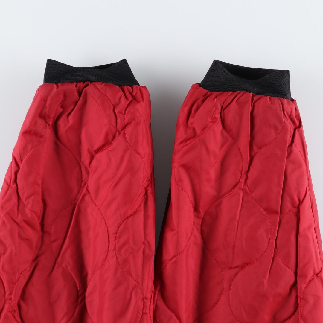 90'S Nike reversible half-zip puffer jacket, men's size small, vintage polyester black type Vintage Second Hand