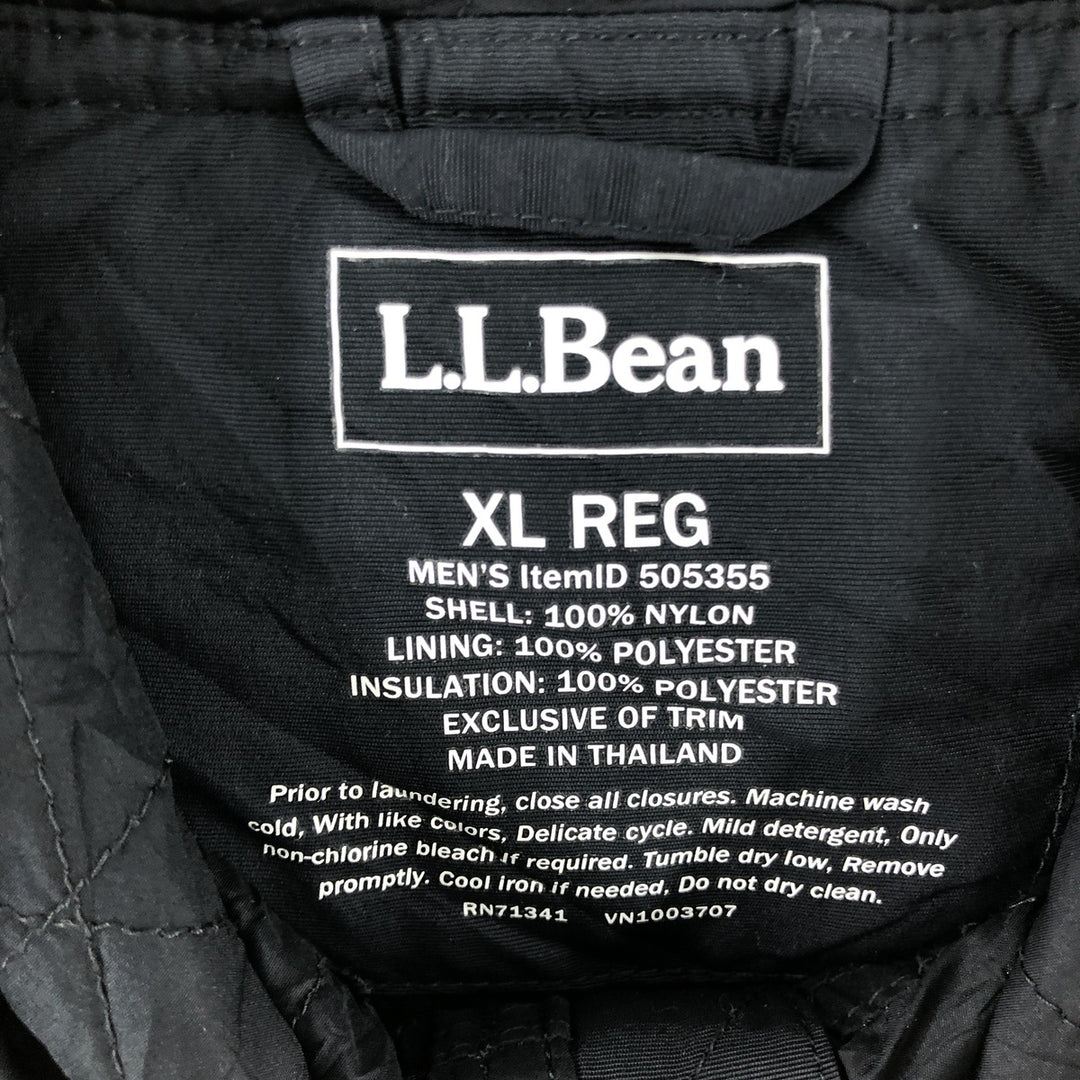 LLBean Padded Anorak Parka Puffer Jacket Men's XL Size /eaa506482