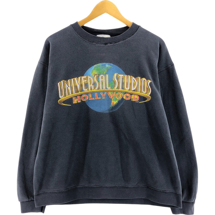 Universal Studios Hollywood Advertising Sweatshirt Trainer Men's M size / eaa506552