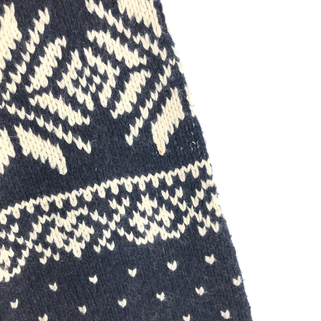 Ralph Lauren POLO by Ralph Lauren All-over Reindeer Pattern Nordic Sweater Men's L size / eaa506564