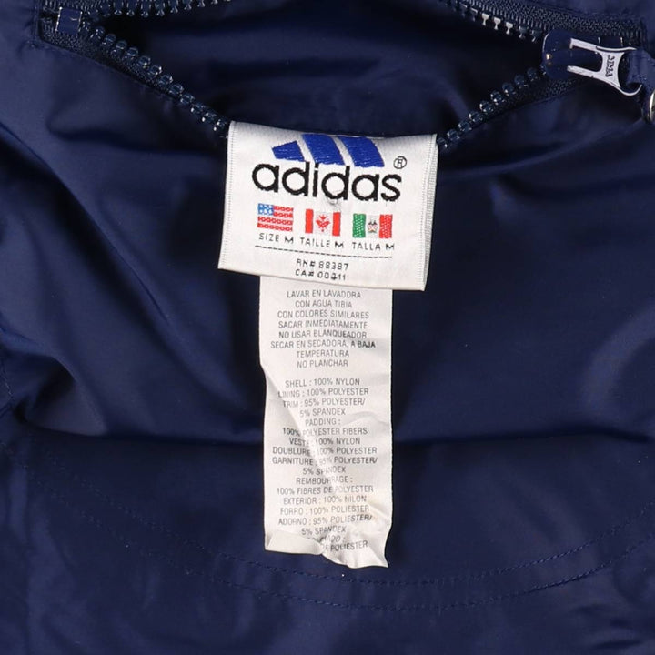 90'S Adidas Reversible Padded Parka Puffer Jacket Men's Medium Vintage / eaa506653