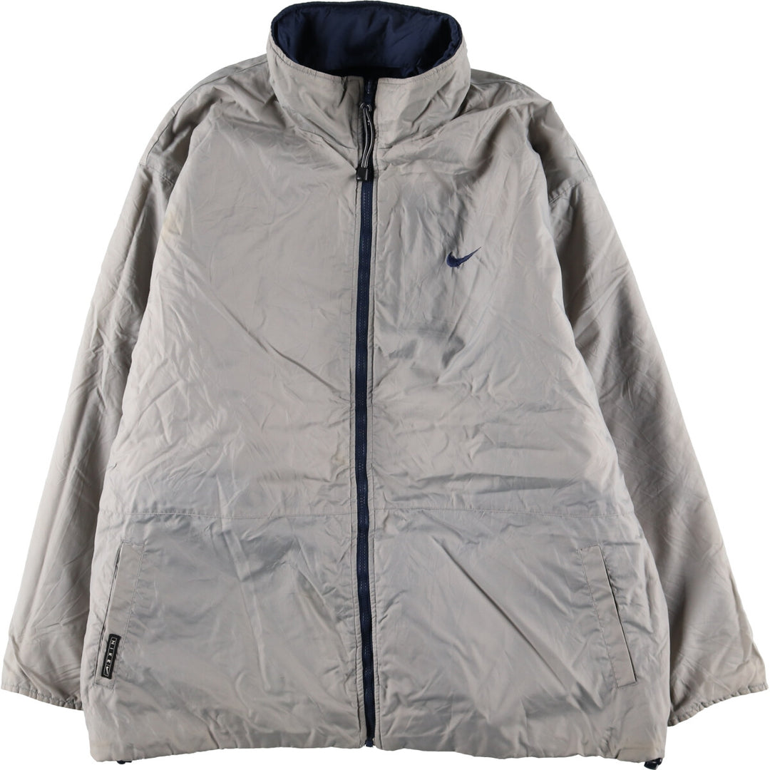 00'S Nike NIKE back logo reversible padded jacket puffer jacket men's XXL equivalent / eaa506654