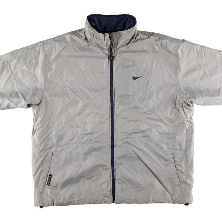 00'S Nike NIKE back logo reversible padded jacket puffer jacket men's XXL equivalent / eaa506654