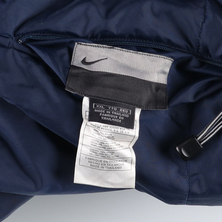 00'S Nike NIKE back logo reversible padded jacket puffer jacket men's XXL equivalent / eaa506654