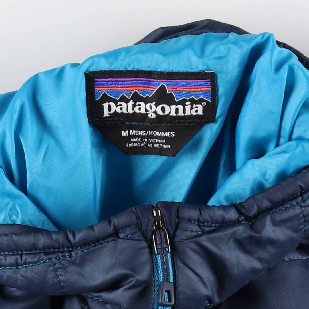 Patagonia Nano Puff Pullover 84022FA16 Primaloft Half Zip Padded Jacket Puffer Jacket Men's M Size /eaa506678