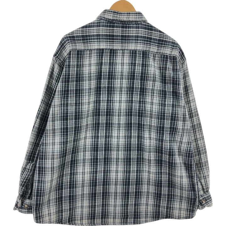 Great Land Long Sleeve Heavy Flannel Check Shirt Men's XL /eaa506719