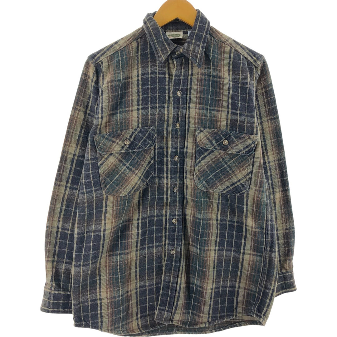 90'S Five Brother Long Sleeve Light Nell Check Shirt Men's Medium Vintage /eaa506737