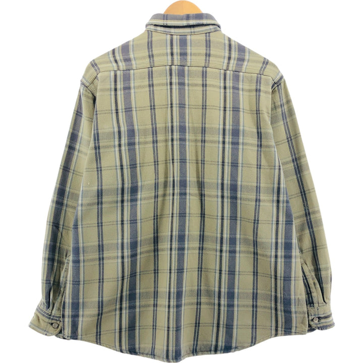 Carhartt Check Pattern Long Sleeve Flannel Check Shirt Men's L size / eaa506755