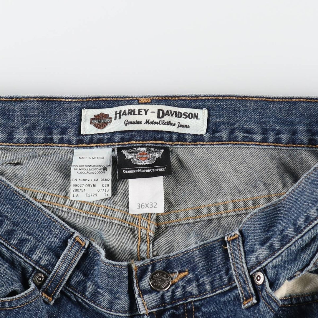 Harley-Davidson Straight Denim Pants for Men, Size W36 / eaa506792