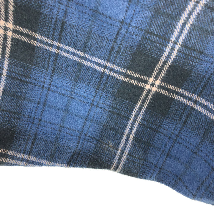 FIELD and STREAM Tartan Check Long Sleeve Flannel Check Shirt Men's L size /eaa506813