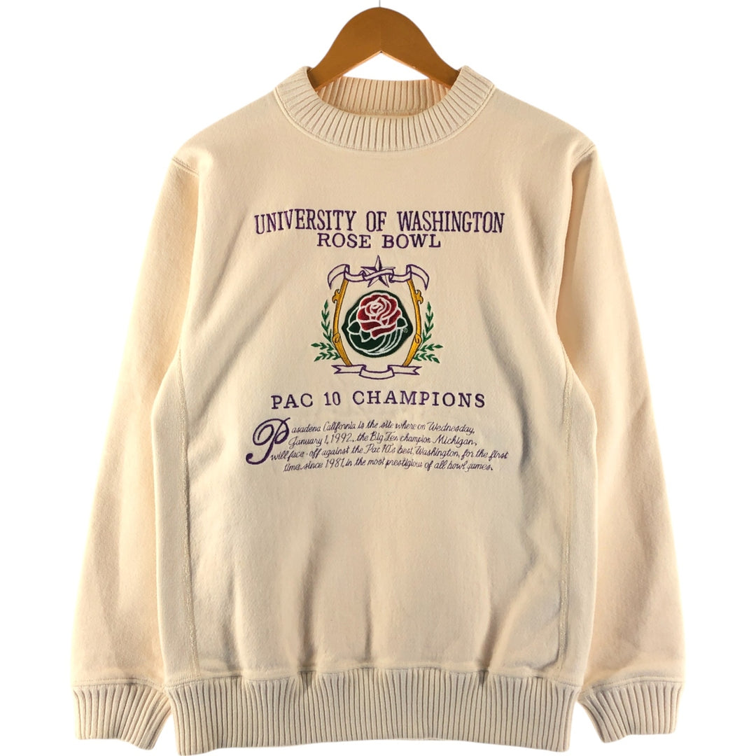 ROSE BOWL 1992 Rose Bowl Reverse Weave College Sweatshirt Trainer Men's M size /eaa506827