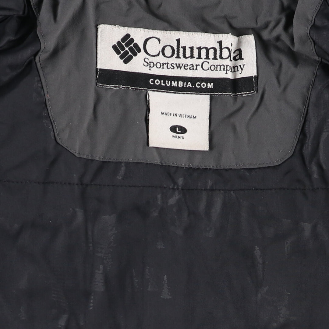 00'S Columbia Padded Mountain Parka Shell Jacket Puffer Jacket Men's L size / eaa506867