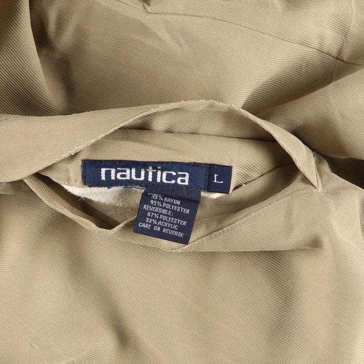 90'S NAUTICA Check Pattern Reversible Swing Top Sports Jacket Men's Size L Vintage /eaa506888