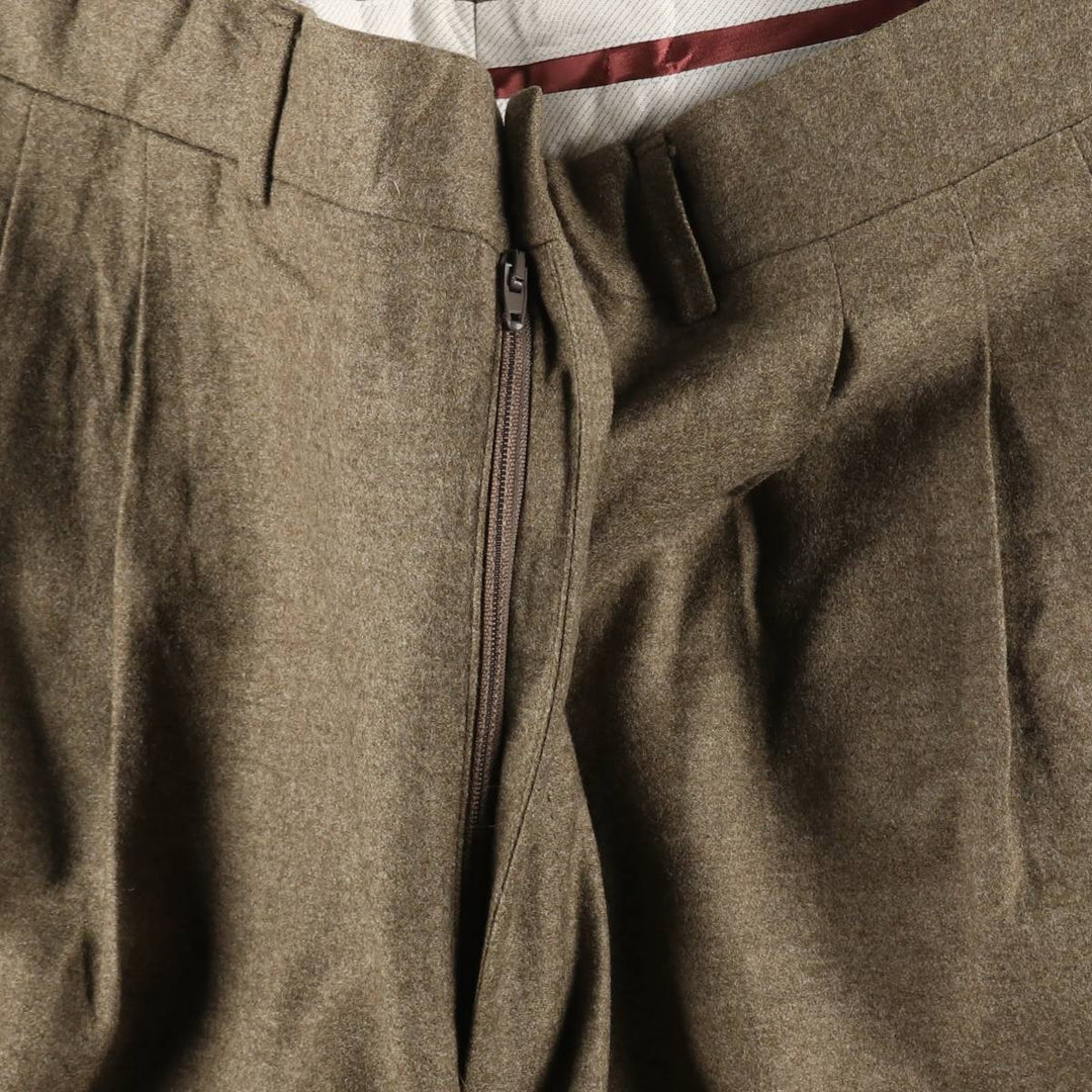 CANALI Two-pleat wool pants slacks made in Italy men's w34 equivalent /eaa506924