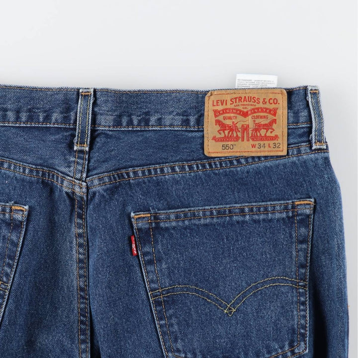 Levi's 550 tapered denim pants for men, size W36 / eaa506973